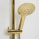 Душевая система WasserKraft Sauer 7100 SET2674 золото
