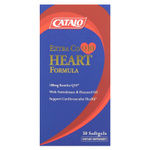CATALO, Формула для сердца с экстрактом коэнзима Q10 с наттокиназой и льняным маслом, 30 мягких таблеток