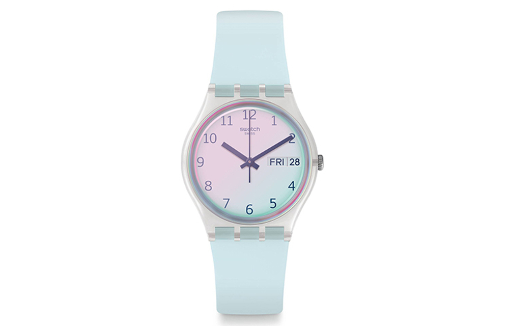 SWATCH Unisex Blue Watch GE713