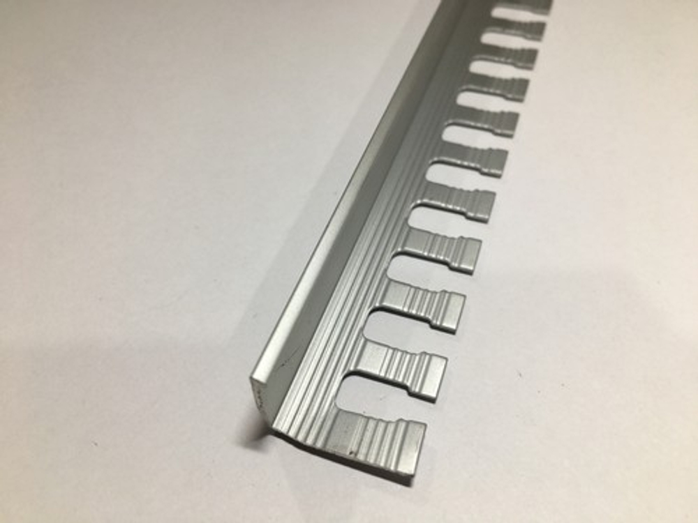 АПг 12мм "DO-1" 2,7м Серебро  мат. Г-об. гиб.. анод. алюм.