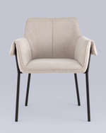 Кресло Бесс рогожка бежевый