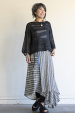 Пуловер спицами "Doodles"