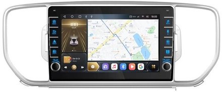 Магнитола для KIA Sportage 2016-2018 - Carmedia OL-9733 (крутилки) QLed, Android 10, ТОП процессор, CarPlay, SIM-слот