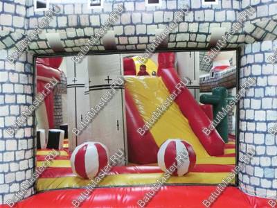 Коммерческий надувной батут "Замок"