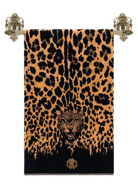 Полотенце 95х150 Roberto Cavalli Wild Jaguar bruciato 002