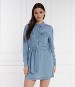 Платье с ремешком ERINE Pepe Jeans London - голубой(PL953485)