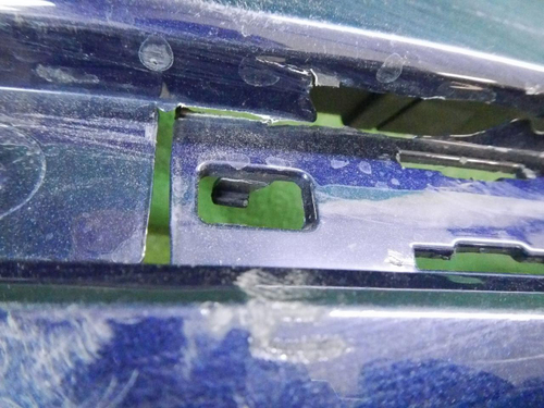 Бампер задний Mercedes GLS x166 (2015-2019)