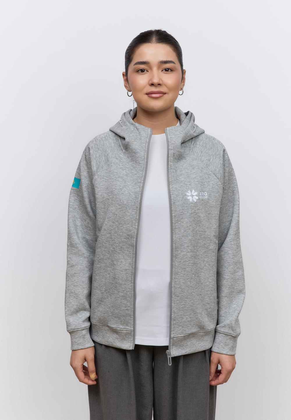 Кофта на замке ARGYMAQ EXPLORER GREY