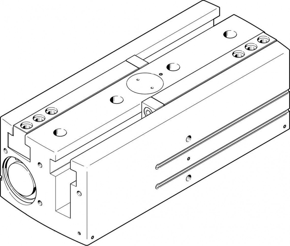 Захват параллельный с большим ходом Festo HGPL-63-150-A-B
