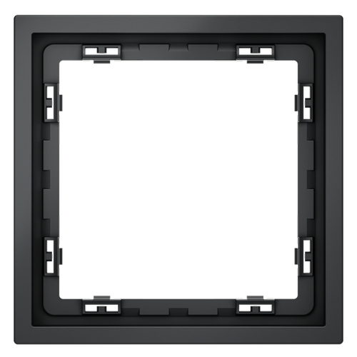 Рамка пластиковая VOLTUM S70 на 1 пост, (графит)