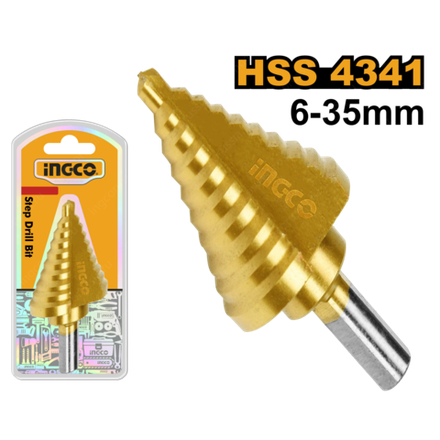 Сверло ступенчатое INGCO AKSDS63503 INDUSTRIAL 6-35 мм