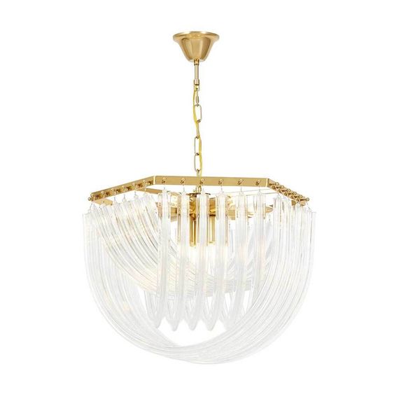 Подвесная люстра Lumina Deco Boscone LDP 7044-550 MD+PR