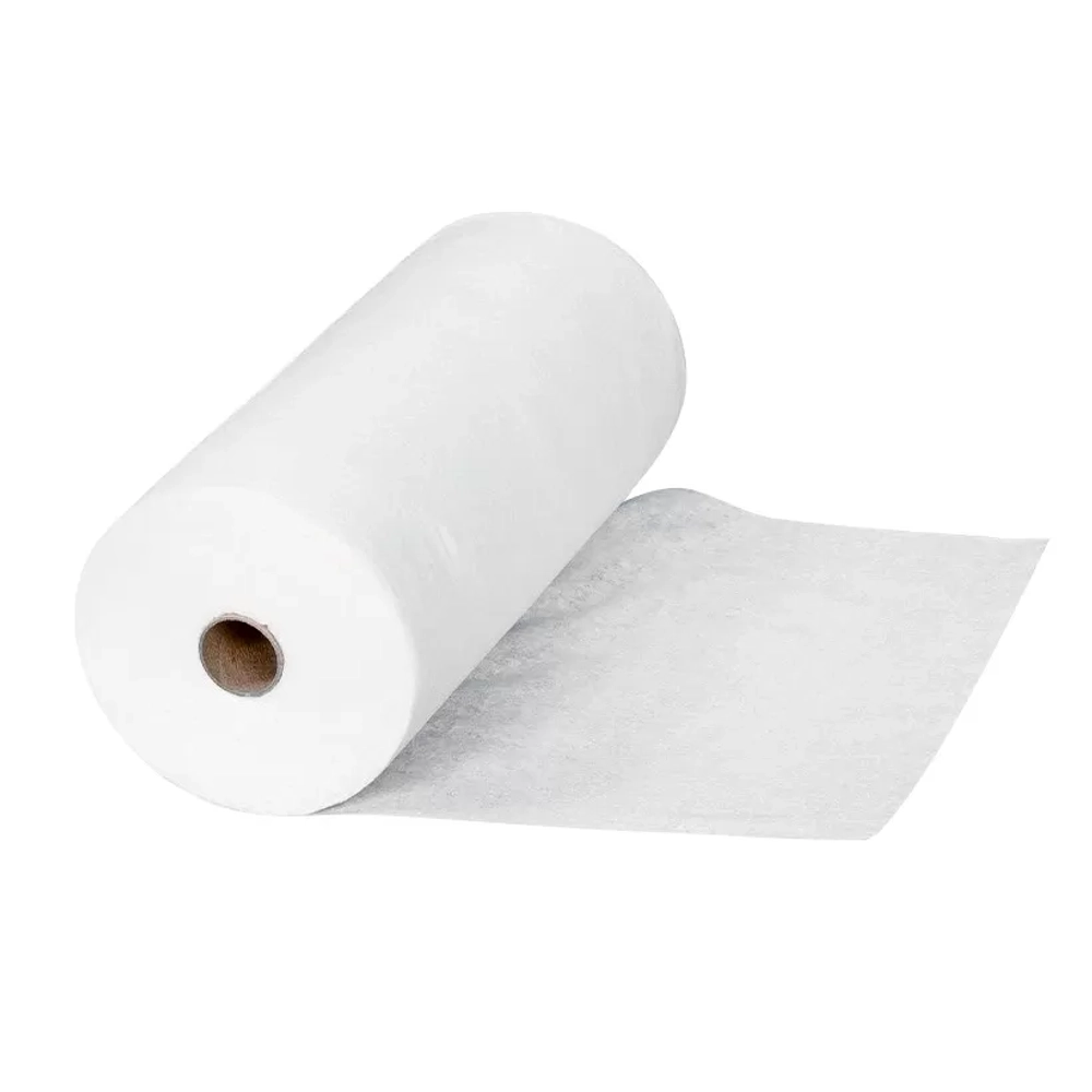 Салфетки нестерильные спанлейс Чистовье 40 г/м 30х40 см 100 шт в рулоне белый