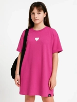 Платье детское трикотажное в садик