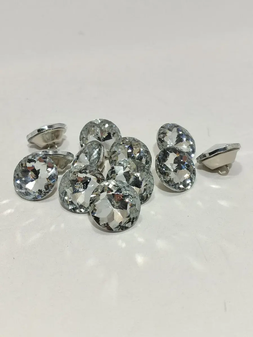 Стразы 30 мм пришивные для каретной стяжки