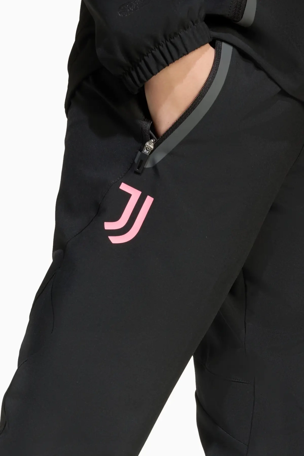 Штаны adidas Juventus FC 25/26 Competition Vis Tech Travel Junior - черный