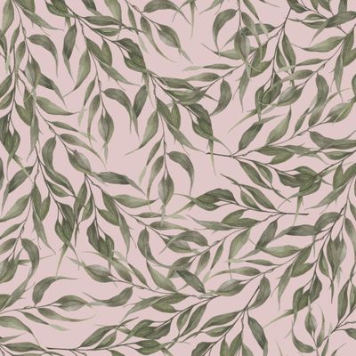 Ива на сиреневом фоне