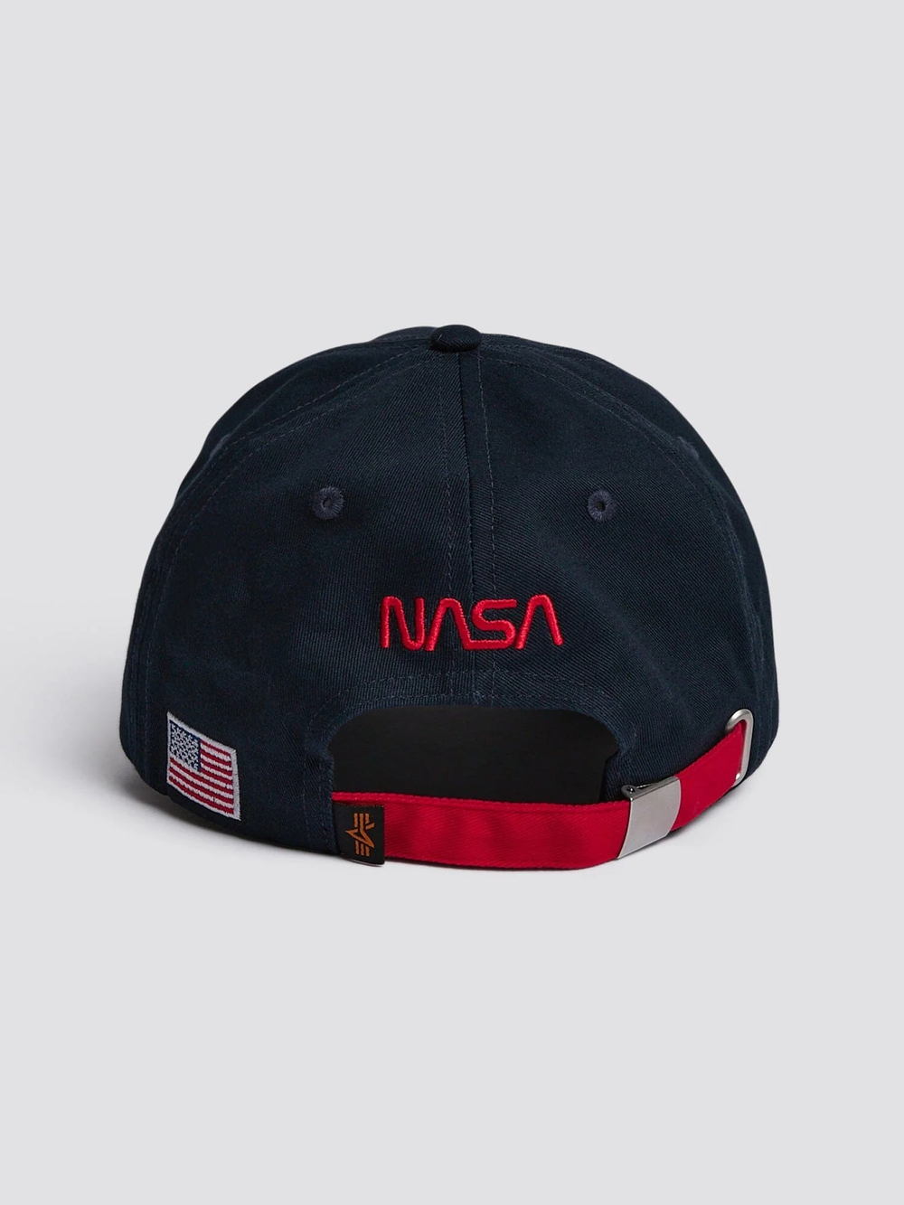 Кепка ALPHA INDUSTRIES NASA WORM LOGO CAP