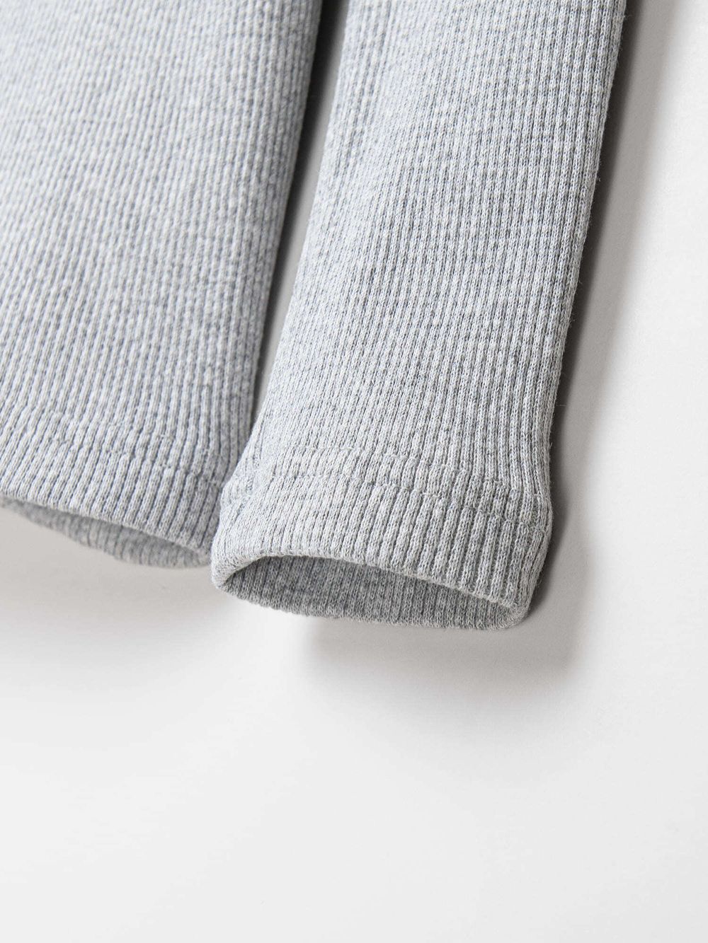 Бадлон "Серый меланж" с начесом