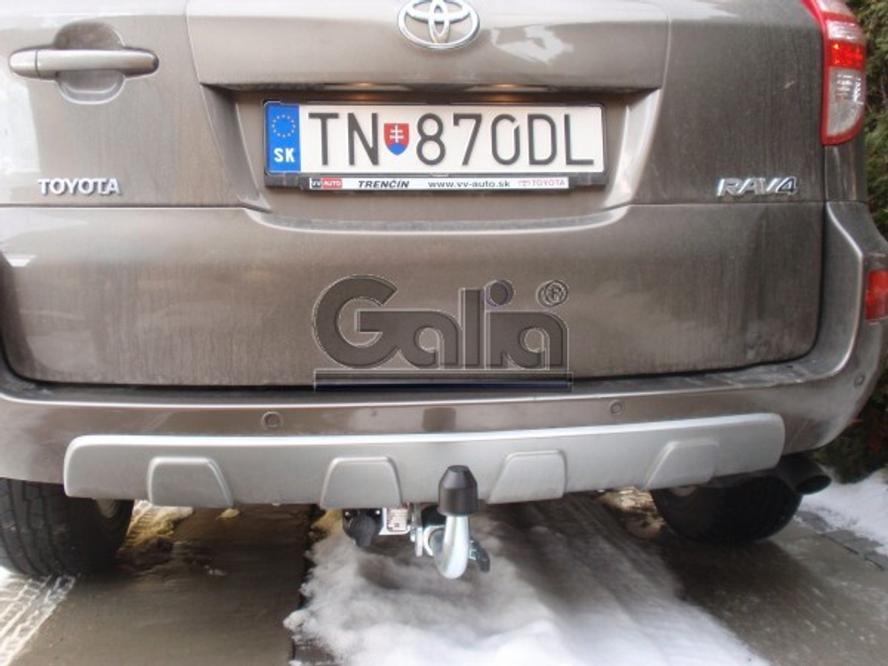Фаркоп оцинкованный Galia T058A для Toyota RAV4 2006-2013(паспорт и сертификат в комплекте)(без электрики)