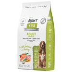 Сухой корм для собак средних пород Брит BRIT CARE Dog Adult Medium Healthy Skin&Shiny Coat с лососем и индейкой 12кг