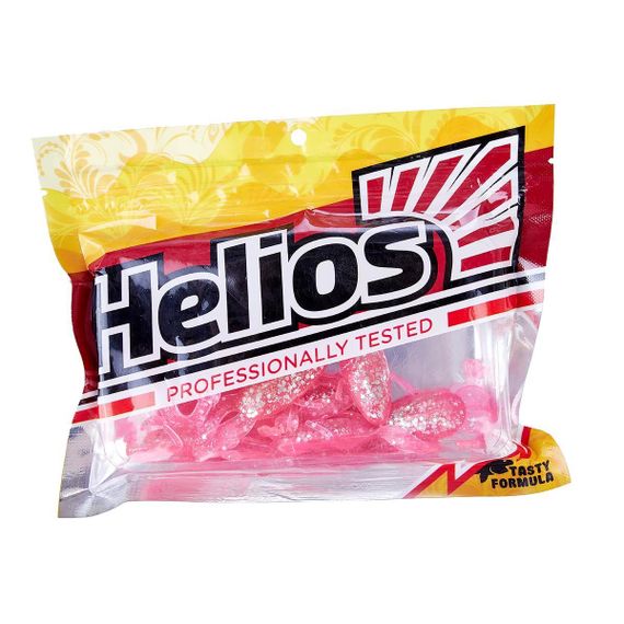 Лягушка Helios Crazy Frog 2,36"/6,0 см Silver Sparkles &amp; Pink 10шт. (HS-22-035)