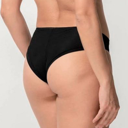 Женские трусы бразилиана черные LUNA SPLENDIDA Celebration 2963