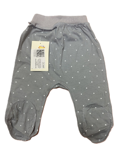 Ползунки пояс рибана из кулирки (100% хлопок) швы наружу на рост 62см