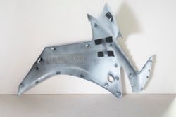 64400-MJV-D20ZA. COWL SET, L. MIDDLE (WL) *TYPE1*. Side plastic Honda CBR500 (2014-2015) Tricolor