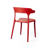 Стул Leo, первичный пластик красный