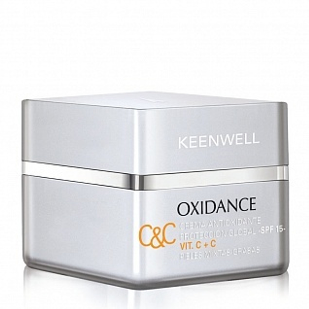 KEENWELL OXIDANCE – Crema Antioxidante Proteccion Global – SPF 15 Vit. C+C - Антиоксидантный защитный крем глобал СЗФ 15 50мл.