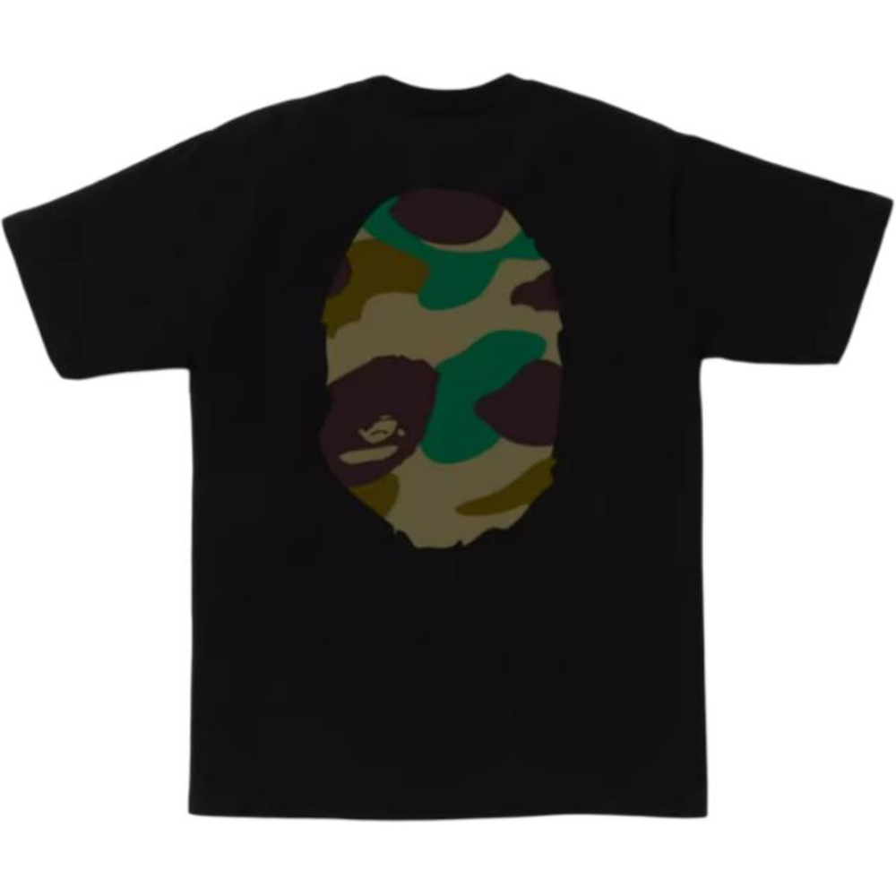 A Bathing Ape Giant 1st Camo Big Ape Head Tee черный