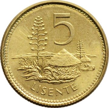 5 лисенте 1998 Лесото