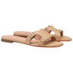 Santoni Slide Slippers Women"s Beige