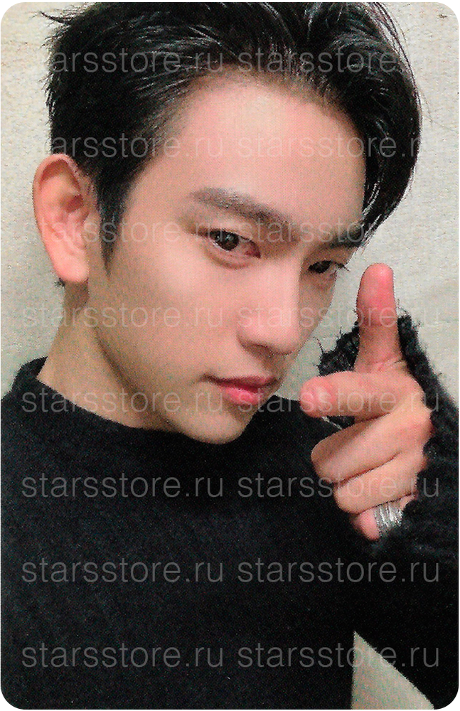 Фотокарта Jinyoung - GOT7 Winter Heptagon (APPLEMUSIC)