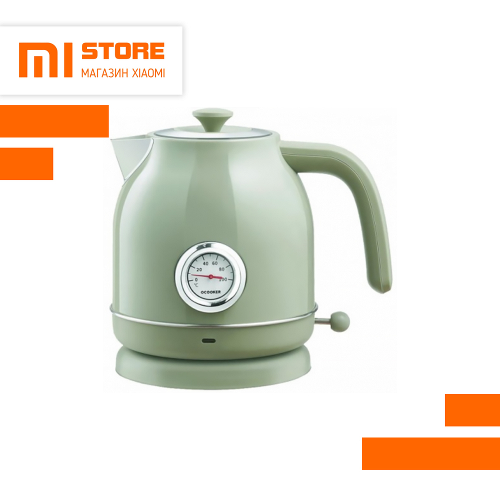 Электрочайник Xiaomi Qcooker Electric Kettle с температурным датчиком QS-1701 Green