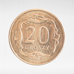 Poland, 20 Groszy, 2022, VF