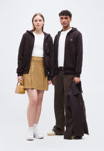 Lacoste Толстовка на молнии - Тёмно-коричневый