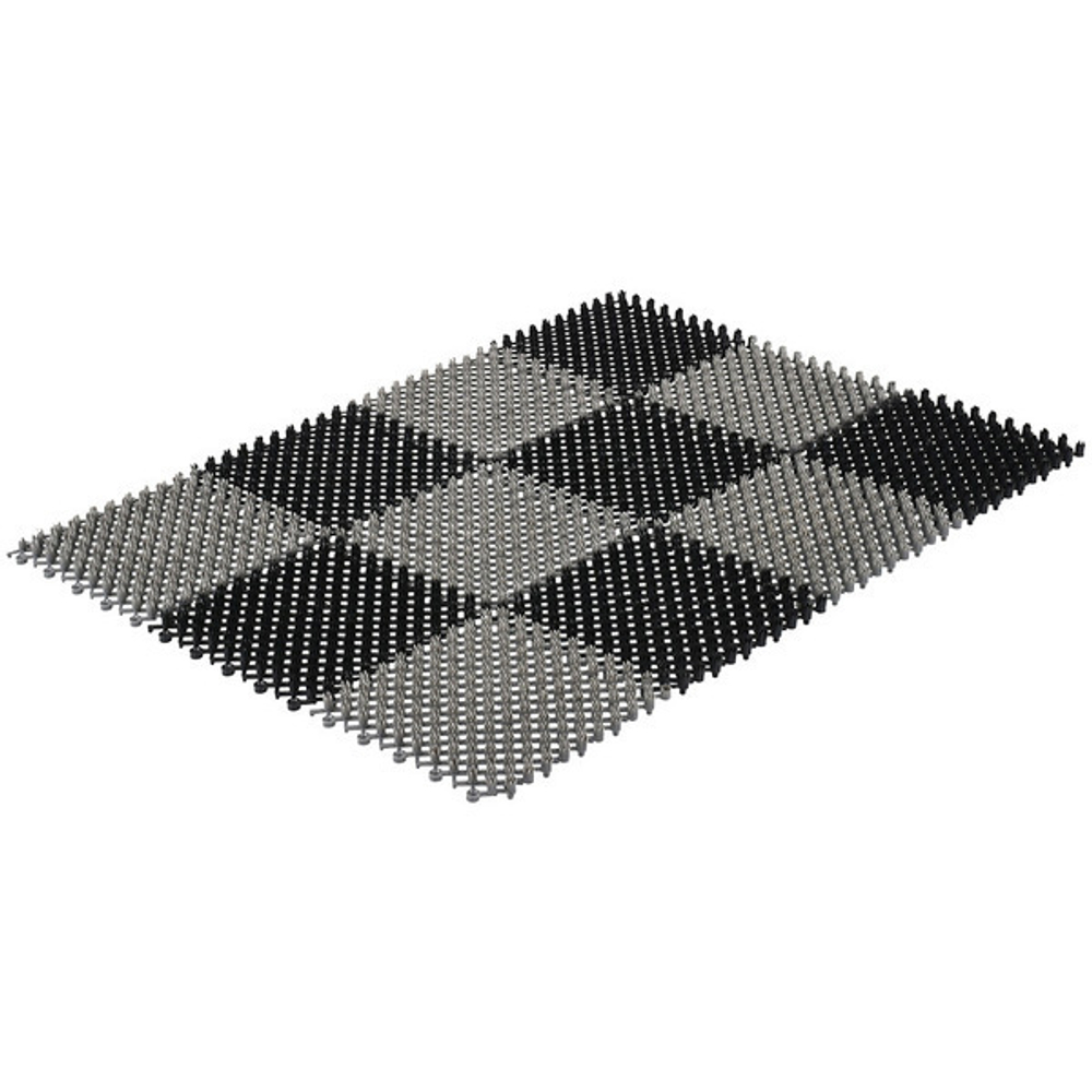 Коврик травка 42*56см черно-серый VORTEX