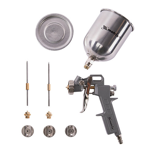 57314 Краскораспылитель пневмат. с верхним бачком V= 0,6 л