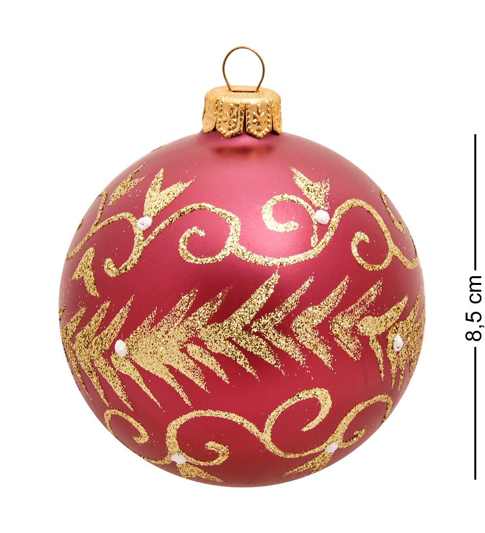 Элита НФШ-1238/3 Ел. украшение Шар «Карнавал» 85 мм