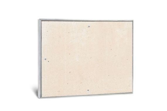 Люк под плитку нажимной Вектор 250х500 мм (ШxВ, 25х50 см) со съемной дверцей и уплотнителем, алюминиевый