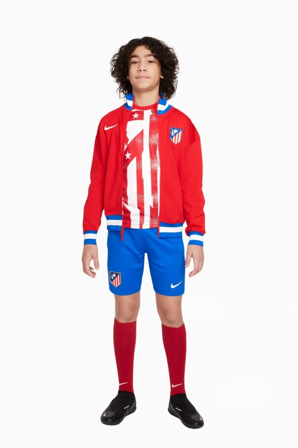 Кофта Nike Atletico Madrid 25/26 Academy Pro Junior - красный