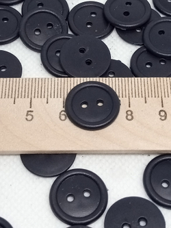 Пуговица 28L (18мм) 2 прокола, пластик, 1 шт