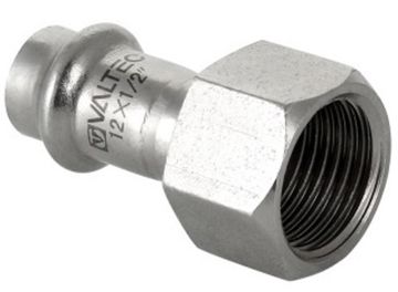 Соединитель Valtec 15х1/2" ВР (пресс-фитинги из нерж. стали серии VTi.902.I)