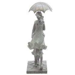 GAEM Фигурка декоративная "Девушка с детьми", L13,5 W10,5 H26,5 см