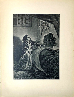 Пушкин А. С. Бахчисарайский фонтан. Поэма. М., Типо-лит М. Я. Минкова, 1899г.