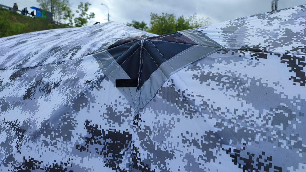 Зимняя палатка 200*400*200 3х слойная