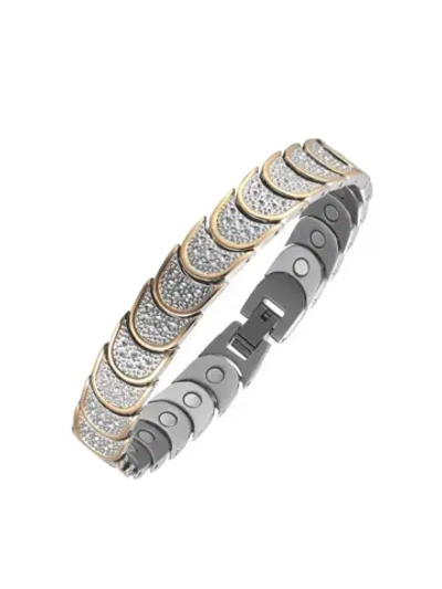 Магнитный браслет из титана