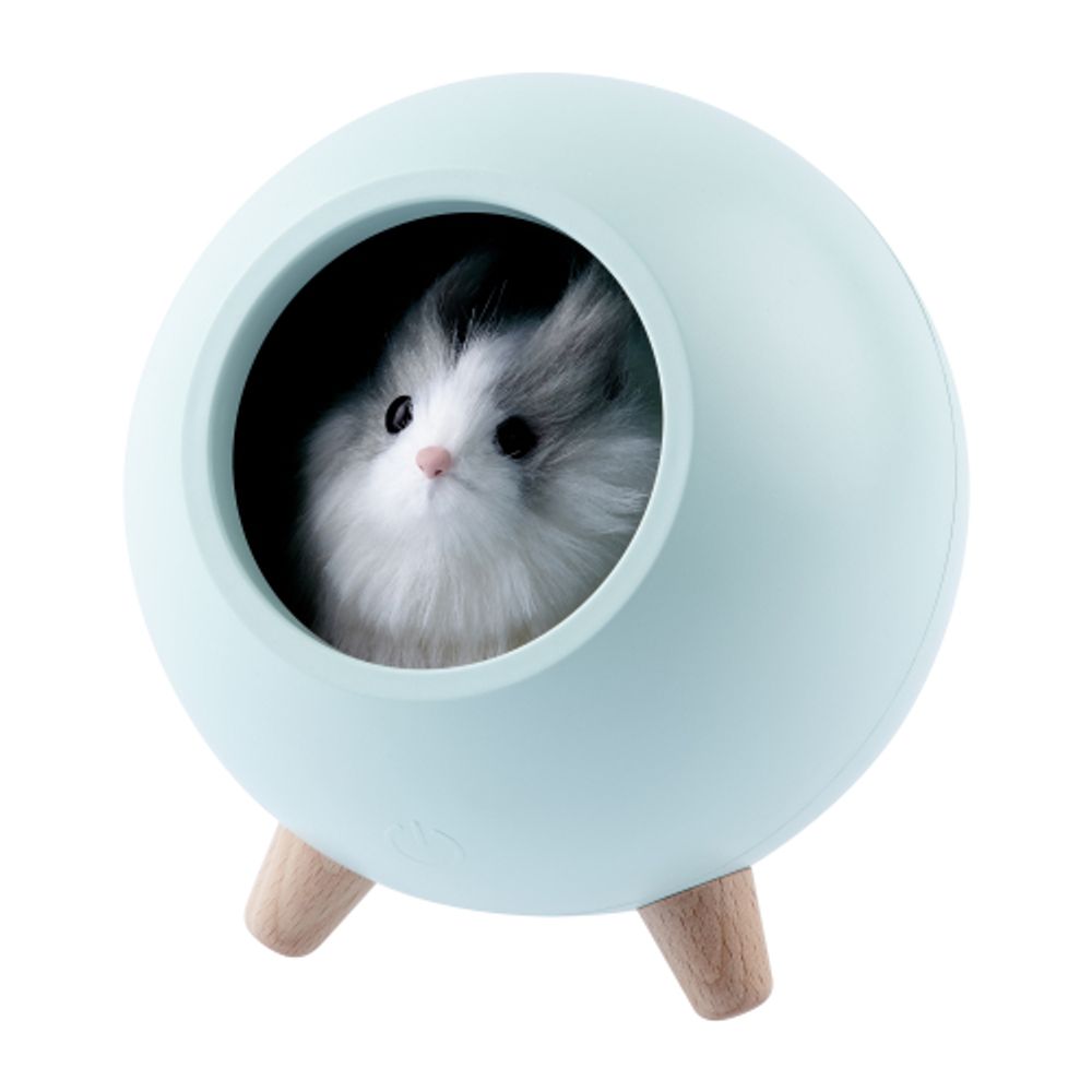 Ночник - светильник светодиодный ЭРА NLED-468-1W-GR хомяк зеленый | Ночники